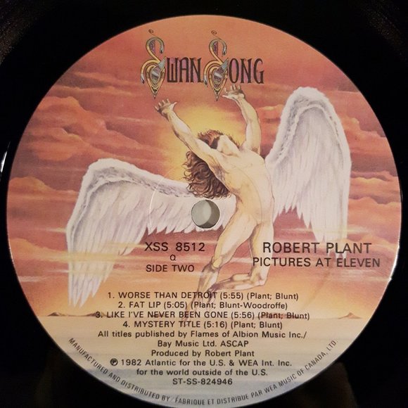 Robert Plant - Pictures At Eleven - Vinyl LP Record - Picture 6 of 6